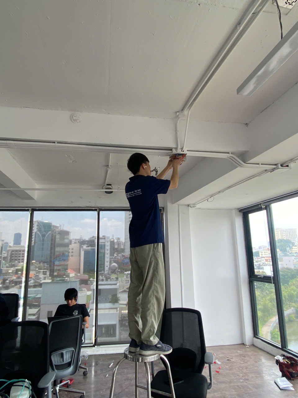 Đội KTV TFIX ứng cứu hiện trường